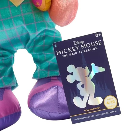 Disney Mickey Mouse Main Attraction It’s A Small World Limited Release Plush - Picture 5 of 14